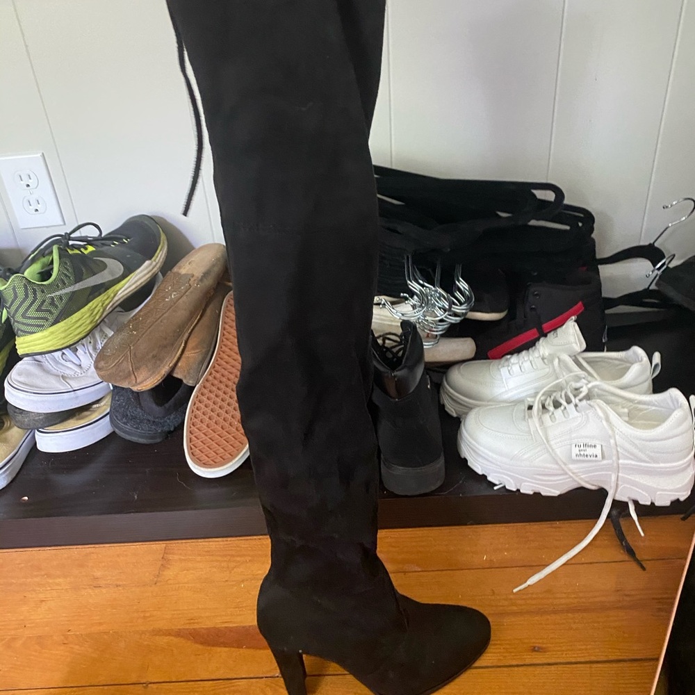 Thigh high boots
